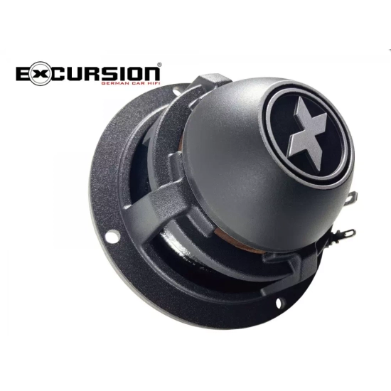 Excursion PX-6.3C  3-drożny zestaw głośnikowy SQ: 2 tweetery 26mm, 2 midrange 80mm, 2 woofery 165mm, 4 zwrotnice - 2ohm, 120/300W, 88dB, 100-30000Hz,